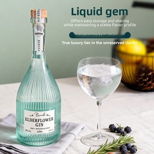 Ginebra de Saúco Baraka 500ml 40%Vol |   Ginebra Premium con Sabor para Venta al por Mayor B2B - Product Image 5