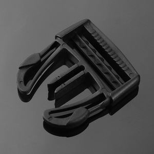 Hebilla de Liberación Lateral de Aleación Negra, Accesorio Duradero para Bolsas - Product Image 3