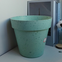 Pot de fleur en fibre de bambou naturel biodégradable