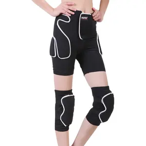 Vendita calda Protect Gear Hip-pads Butt Pad sci pattinaggio Snowboard pantaloncini imbottiti set di protezioni per il ginocchio abbigliamento sportivo personalizzato OEM