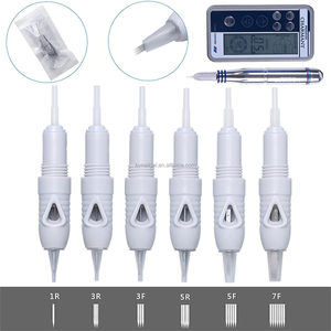 Venta al por mayor Cartucho de tatuaje Aguja SMP Cartucho de aguja de tatuaje 3RL 5RL Cuero cabelludo Micropigmentación Aguja de ceja - Product Image 3