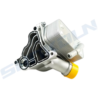 Rakitan Rumah Filter Oli Mesin Dengan Pendingin Oli untuk BMW B46 B48 11428642289 Seri 1 2 3 4 5 7 X3 X4 X5