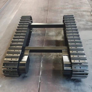 Новая <span class=keywords><strong>2</strong></span>-тонная стальная гусеничная ходовая часть с тремя поперечными балками завода YIKANG для гусеничной буровой установки из Китая - Product Image 4