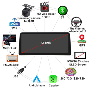 Pour <span class=keywords><strong>Toyota</strong></span> <span class=keywords><strong>Yaris</strong></span> Vios 2005-2011 12.3'' Autoradio <span class=keywords><strong>Android</strong></span> 4+64G CarPlay/<span class=keywords><strong>Android</strong></span> <span class=keywords><strong>Auto</strong></span> sans fil/GPS/WIFI Autoradio OEM 4G DSP - Product Image 3