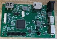 Carte de contrôle LCD TTL LVDS 50 broches AT070TN90/92/94 AV+VGA, carte pilote LCD TFT PCB800099 V9 VGA pour enregistreur de voiture