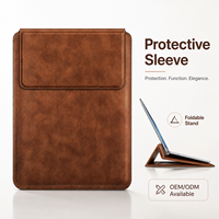 Funda Protectora para Portátil de Poliéster Personalizada con Soporte Plegable, Fabricante OEM ODM