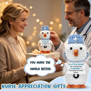 Ganso <span class=keywords><strong>de</strong></span> Peluche <span class=keywords><strong>de</strong></span> Ganchillo Positivo, Regalos para la Semana <span class=keywords><strong>de</strong></span> la <span class=keywords><strong>Enfermera</strong></span>, Regalo <span class=keywords><strong>de</strong></span> Graduación <span class=keywords><strong>de</strong></span> Enfermería, Regalo <span class=keywords><strong>de</strong></span> Agradecimiento para Enfermeras Registradas - Product Image 2