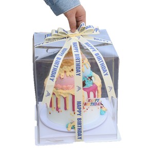 Nine-Colored Ribbon Happy Birthday Grosgrain Ribbon Polyester Printed Birthday Decoration Gift Packaging Trim Trendy Style - Product Image 5