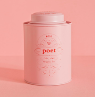 Nouveau Design personnalisé écologique de luxe rond grande boîte à thé vide hermétique thé sucre café ensemble petite boîte en métal