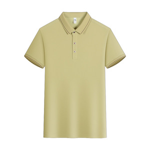 Polo personnalisé à séchage rapide, manches courtes, couleur unie, polyester, vêtements de travail, usage quotidien - Product Image 3
