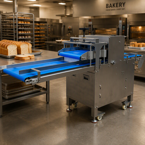 Loaf Bread Slicer Bakery Toast Loaf Cutting Machine Continuous Bread Cutter - Product Image 5