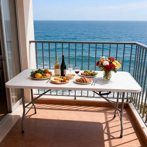 Matériaux de qualité supérieure, <span class=keywords><strong>banc</strong></span> de travail portable, <span class=keywords><strong>table</strong></span> pliante en HDPE, <span class=keywords><strong>table</strong></span> pliante réglable - Product Image 4