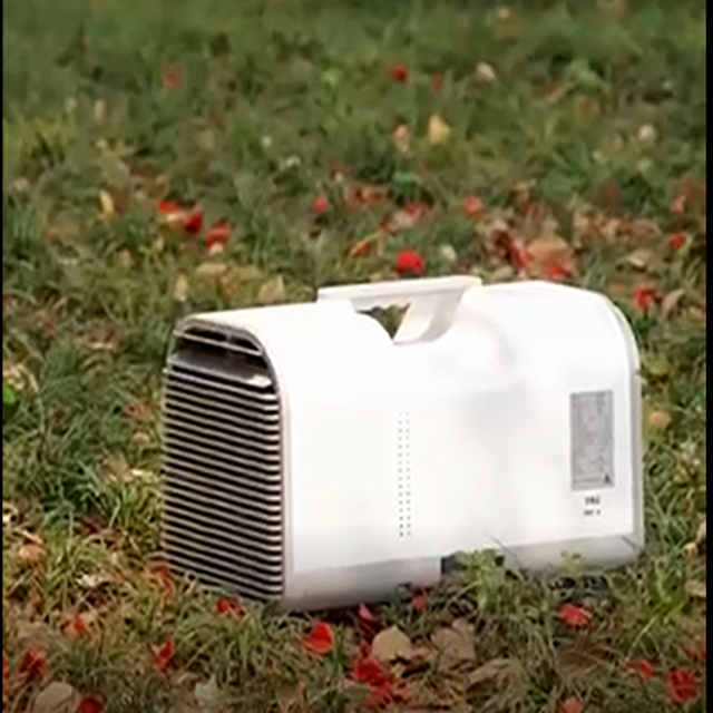 ISolfan Energy Saving 220V/110V Mobile Mini Portable Air Conditioner Waterless Portable air Conditioning for Tents and Home