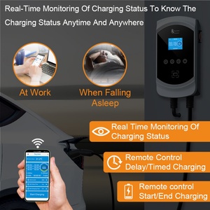 Chargeur de voiture électrique 12 kW pour marque, 50 A, borne de recharge murale rapide, nouvelle station de recharge domestique certifiée CE ROHS, garantie 24 mois - Product Image 3
