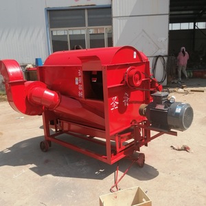 Machine à battre le blé à alimentation automatique 500 kg/h 380 V en acier au carbone – Équipement de traitement des céréales - Product Image 4