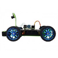 El robot de carreras PiRacer AI alimentado por Raspberry Pi 4 es compatible con el proyecto DonkeyCar