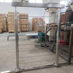 Rampe de balcon moderne en acier pour villa, garde-corps d'escalier, balustrade, câble, fil, poteau - Product Image 6