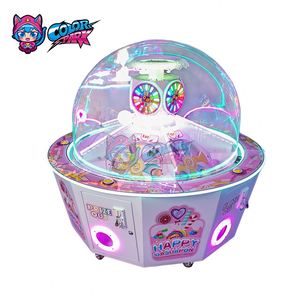 Machine à bonbons et cadeaux pour enfants à monnayeur, cinq joueurs, nouveau design, thème Parc Coloré - Product Image 3