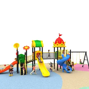 पूर्वस्कूली कस्टम आउटडोर खेल का मैदान उपकरण बच्चों के लिए फैशनेबल बच्चों आउटडोर खेल का मैदान बच्चों के खेल का मैदान
