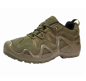 DFA0115 Chaussures d'entraînement camouflage vert Ruines CP à coupe basse, bottes de randonnée courtes kaki et noires pour la chasse - Product Image 5