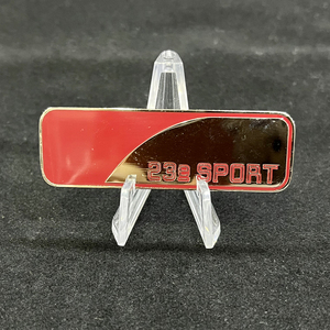Broches personnalisées de style rétro américain en alliage de zinc émaillé dur, forme irrégulière, plaquées, pour amis et <span class=keywords><strong>famille</strong></span> - Product Image 6
