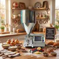 Machine d'injection pneumatique pour pâtisserie, pour la crème, la mousse, la pâte à gâteau et le chocolat, avec contrôle de précision