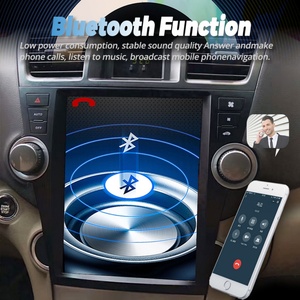 Reproductor de Video para Auto Android 13 de 12 Pulgadas, Radio Estéreo con Pantalla Tesla, GPS Multimedia, Carplay, Unidad Principal para Toyota Highlander 2007-2013 - Product Image 4
