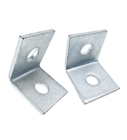 Soporte de Esquina en L de Acero Galvanizado Personalizado de Alta Resistencia para Construcción OEM