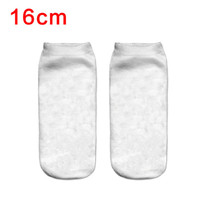 Impression numérique Concevez votre propre tube photo Chaussettes vierges blanches imprimées en 3d avec logo personnalisé par sublimation