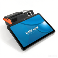 Sistem POS Layanan Mandiri Android IMachine P3T 10.1" dengan CPU 8-Core, NFC, Bluetooth 5.0/WiFi 5 untuk Hotel & Bank