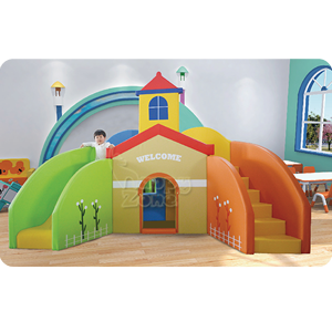 Anaokulu yumuşak oyun seti yürümeye başlayan eğitim vücut oyuncaklar bebek tırmanma oyuncaklar yumuşak oyun parti kiralama çocuklar satılık kapalı oyun alanı - Product Image 1