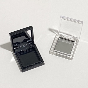 Square Single Color Eyeshadow Empty Case With Mirror Portable Cosmetic Packaging Plastic <b>Compact</b> For <b>Makeup</b> Storage - Product Image 3