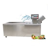 Dezoton Industriële Fruit Groente Wasmachine 304 Roestvrijstalen Wasmachine voor Kantine Centrale Keuken 220V 380V Eenvoudig te bedienen