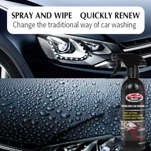 New Formula Car Cleaning Spray Waterless Wash And Wax Car Shine Shampoo Water Free Car Cleaner