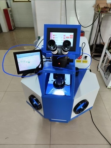 เครื่องเชื่อมเลเซอร์สำหรับงานจิวเวลรี่ 300 วัตต์ สำหรับซ่อมแหวนทองและเงิน - Product Image 2