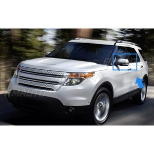 ฝาครอบกระจกมองข้างรถยนต์ ป้องกันรอยขีดข่วน ฝาครอบกระจกมองหลัง สำหรับ Ford Explorer 2011-2019 ชุดแต่งรถยนต์ อุปกรณ์ตกแต่งรถยนต์ - Product Image 3