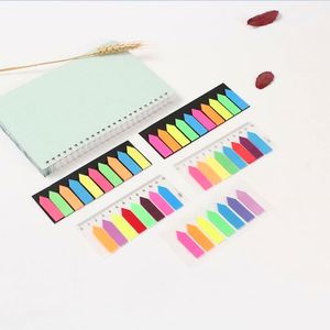 Fluorescent Colored PET Index Tabs Pop up <b>Sticky</b> <b>Notes</b> Page Markers - Product Image 5