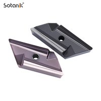 Plaquettes de tournage en carbure KNUX160405R KNUX160405R-11 160405 R11 L11 KNUX pour le traitement de l'acier inoxydable