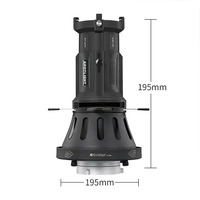 OT1 PRO III Focaliser Conique Snoot Photo Optique Condensateur pour la Photographie Éclairage Led Lumière Photo Art Effets Spéciaux