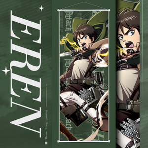 โปสเตอร์อนิเมะ 6 สี ลาย Attack on Titan (ชินเกกิ โนะ เคียวจิน) สำหรับตกแต่งผนังห้อง ผ้าปูผนังลาย Attack on Titan - Product Image 4