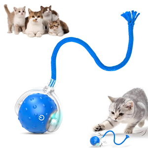 Balle interactive électrique intelligente pour chat, avec appels d'oiseaux, jouet roulant pour animaux de compagnie, jouets de mouvement interactifs pour animaux, en promotion - Product Image 1