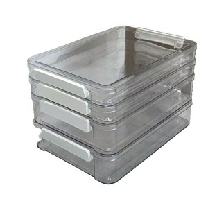 Transparent A4 Document Storage Box Office Organizer Rectangle Covered For Exam <b>Papers</b> Graduation Certificates Household - Product Image 3