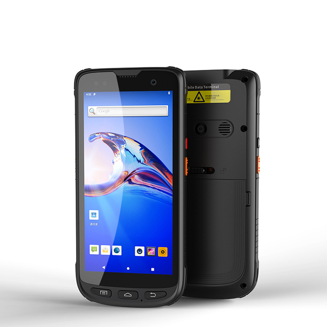 Android 10 Rugged Octa-Core Smartphone Handheld PDA 5.5inch 2D QR Code Reader GMS Certified Inventory Barcode Scanner in Stock