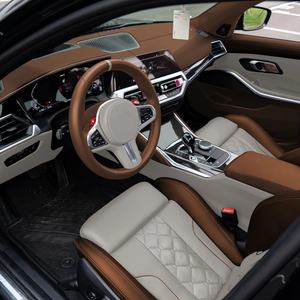 إكسسوارات السيارات: مقاعد رياضية مخصصة بغطاء جلدي وإسفنج لسيارات BMW F30 F80 F10 M3 M4 M5 للترقية - Product Image 3