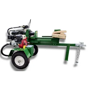 Hot 16T log splitter wood processor with 6.5HP petrol engine CE approved