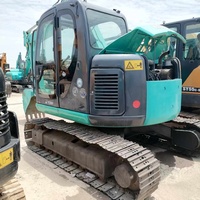 Excavator Mini Bekas Kobelco SK70SR Mesin Jepang Crawler Bagger SK75 130 140 200 250 260 350 480 KOBELCO