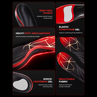Semelles orthopédiques pour fasciite plantaire pour hommes et femmes, inserts orthopédiques à soutien de la voûte plantaire pour pieds plats, bottes de travail, absorption des chocs