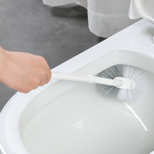 <span class=keywords><strong>Brosse</strong></span> de toilette <span class=keywords><strong>à</strong></span> long manche incurvé en T avec poils doux, sans angle mort, ensemble multifonction mural pour salle de bain, cuisine, armoire - Product Image 3