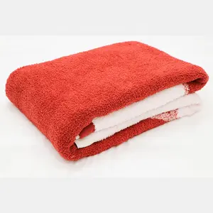Burgundy pola abstrak katun selimut selimut selimut flanel hangat musim dingin AC queen tempat tidur kualitas tinggi