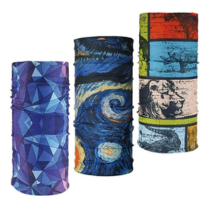 UV Sun Protection Headwrap Cachecol Outdoor Sports Pescoço Gaiter Impressão Personalizada Poliéster Multi Cor Bandanas - Product Image 2